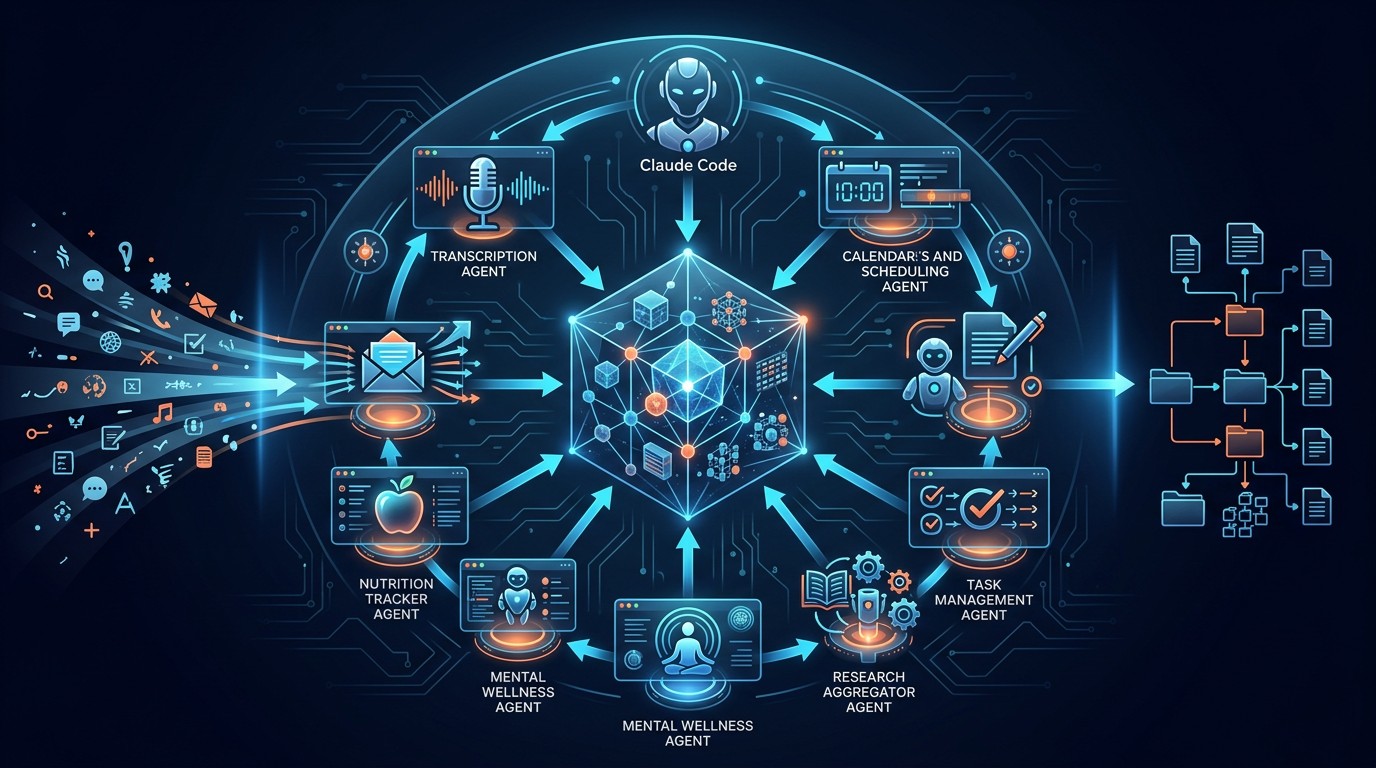 agentes ia en obsidian diagrama explicativo