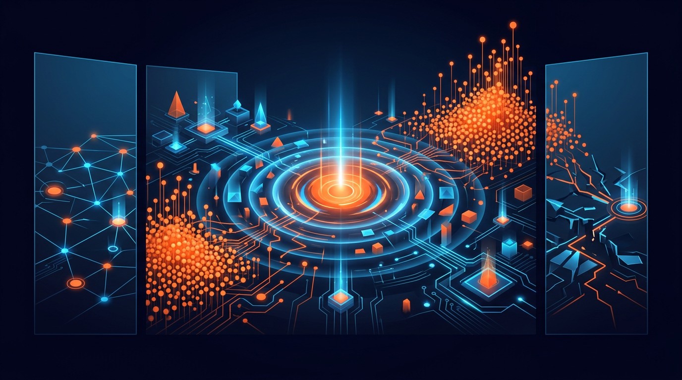 SEO impression hiking due AI referencing but CTR tanking due to no click benefits. - ilustracion