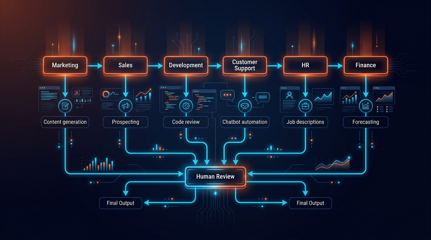 chatgpt en empresas diagrama explicativo