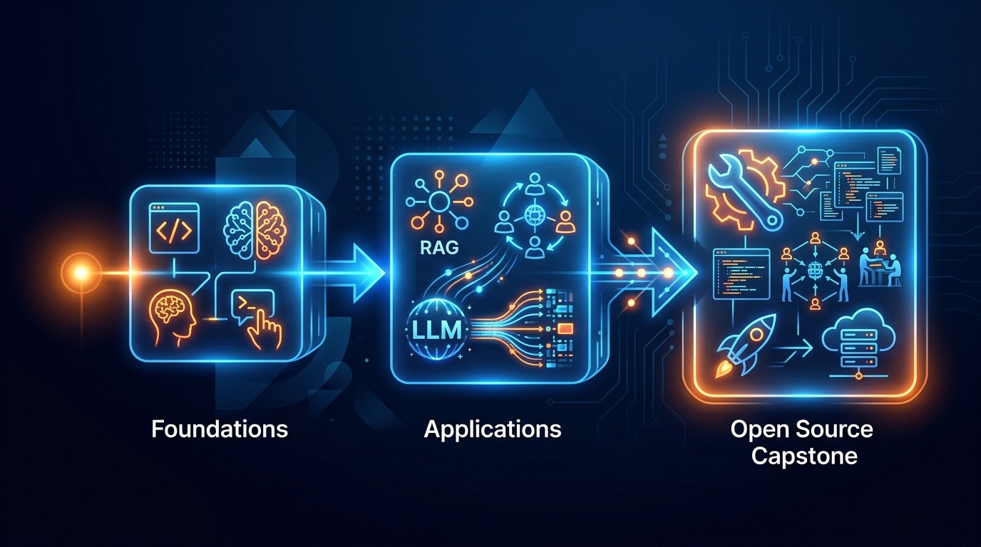 curriculum ingeniería ia open source diagrama explicativo
