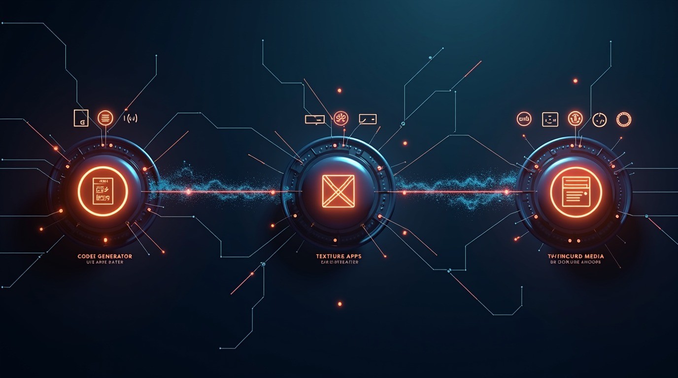 generador de apps con ia diagrama explicativo
