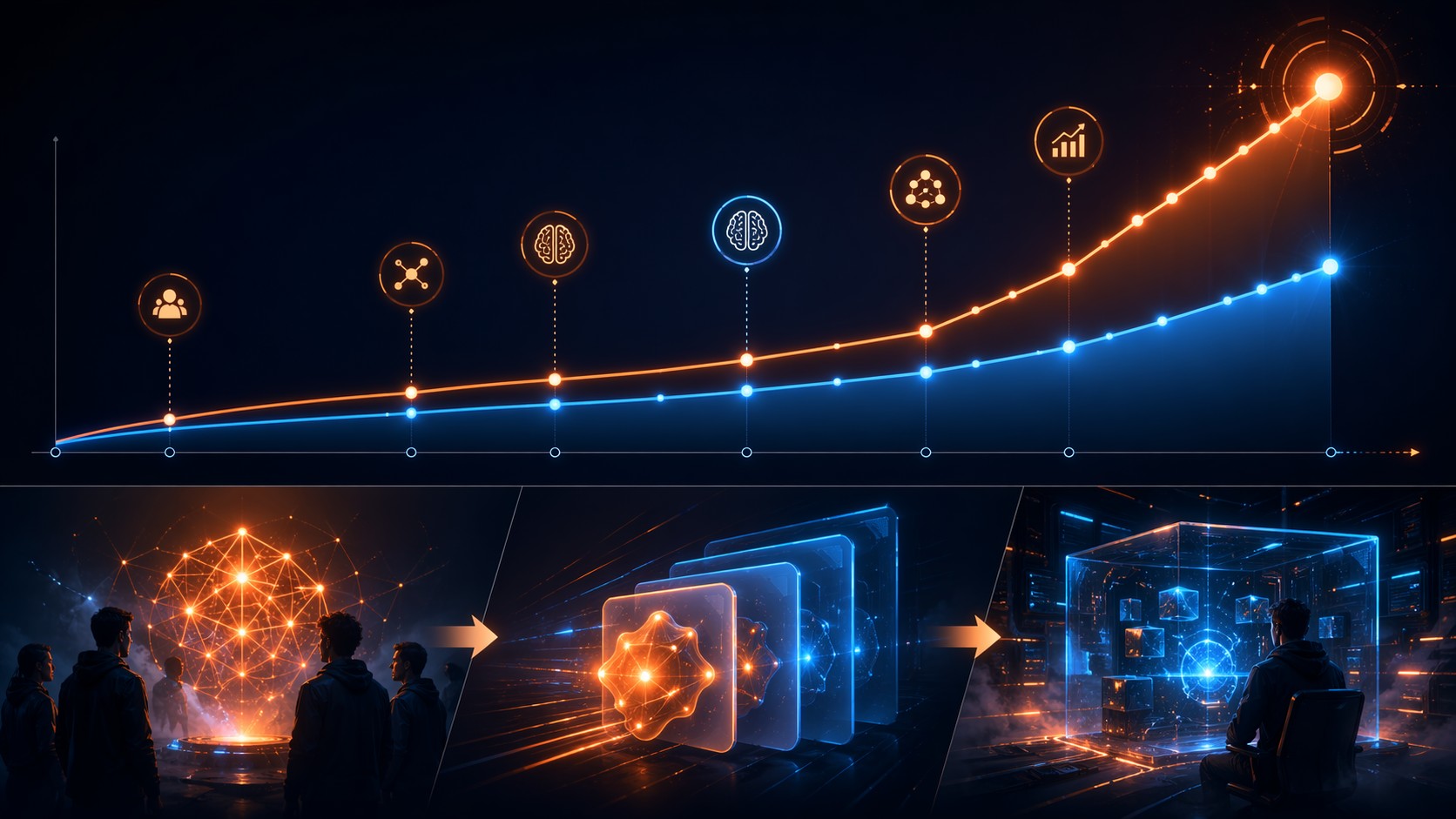anthropic valuación billón diagrama explicativo