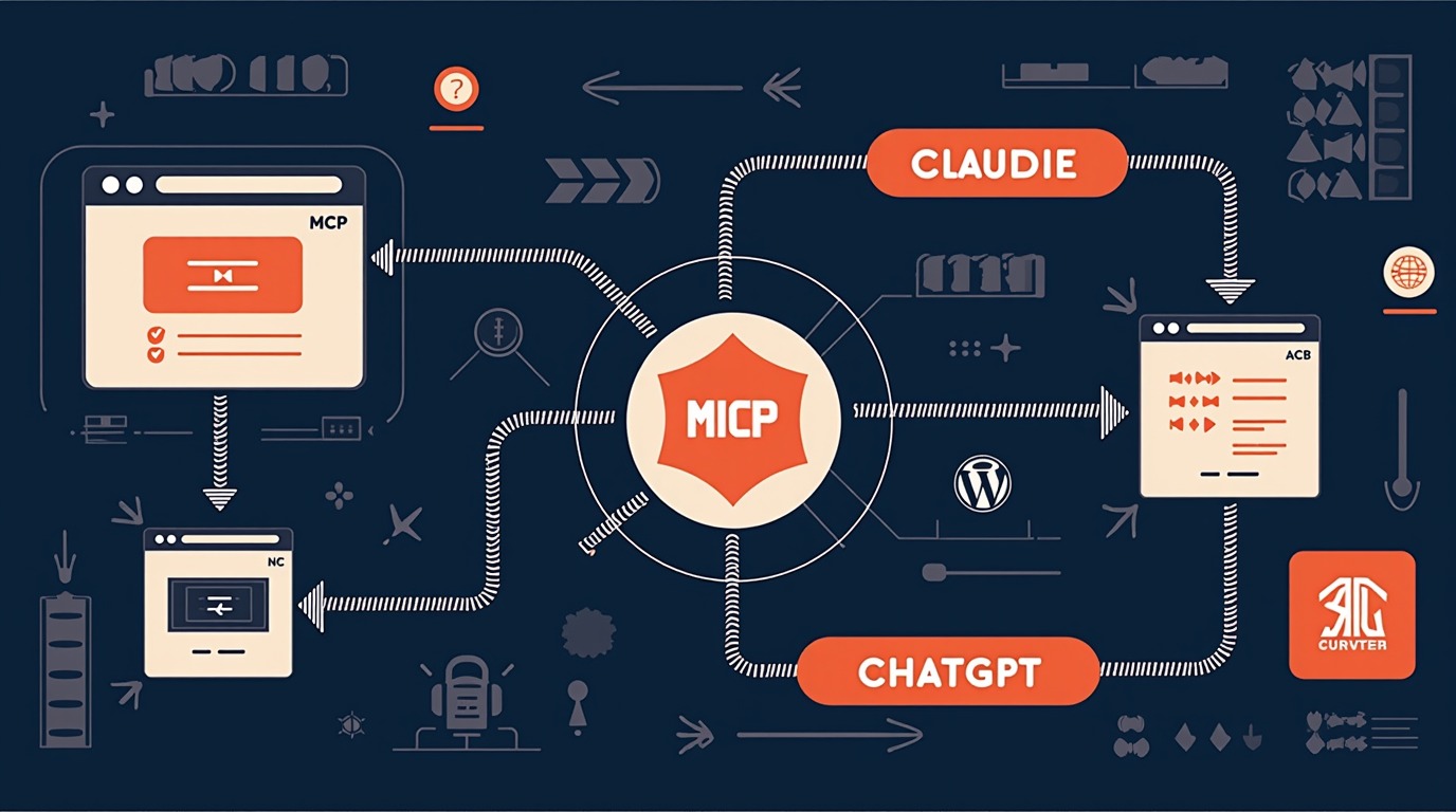 apps mcp con interfaces interactivas diagrama explicativo