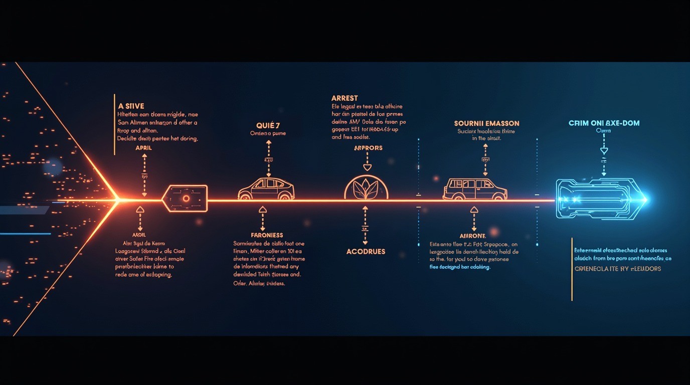 Ataque a Sam Altman: CEOs de IA amenazados 2 ataque molotov sam altman diagrama explicativo