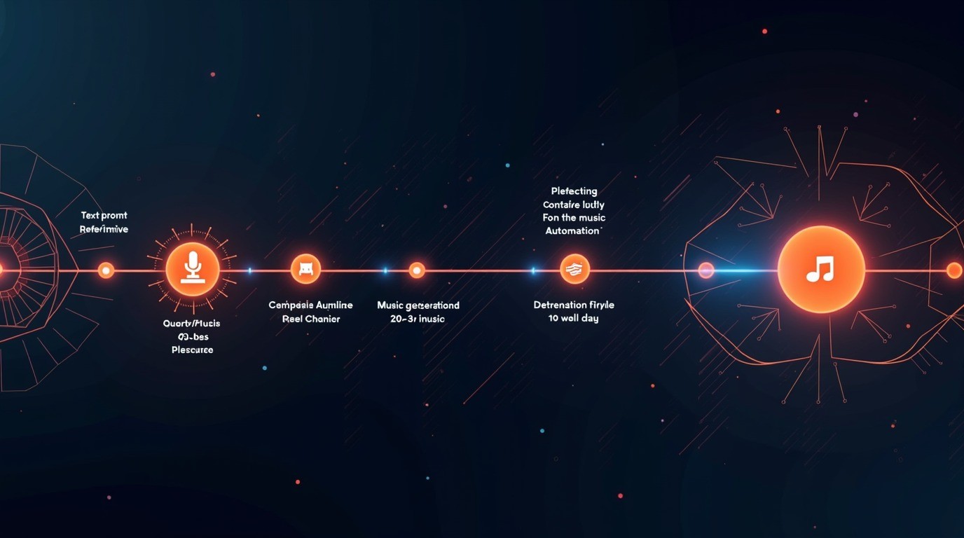 canales de música ia diagrama explicativo