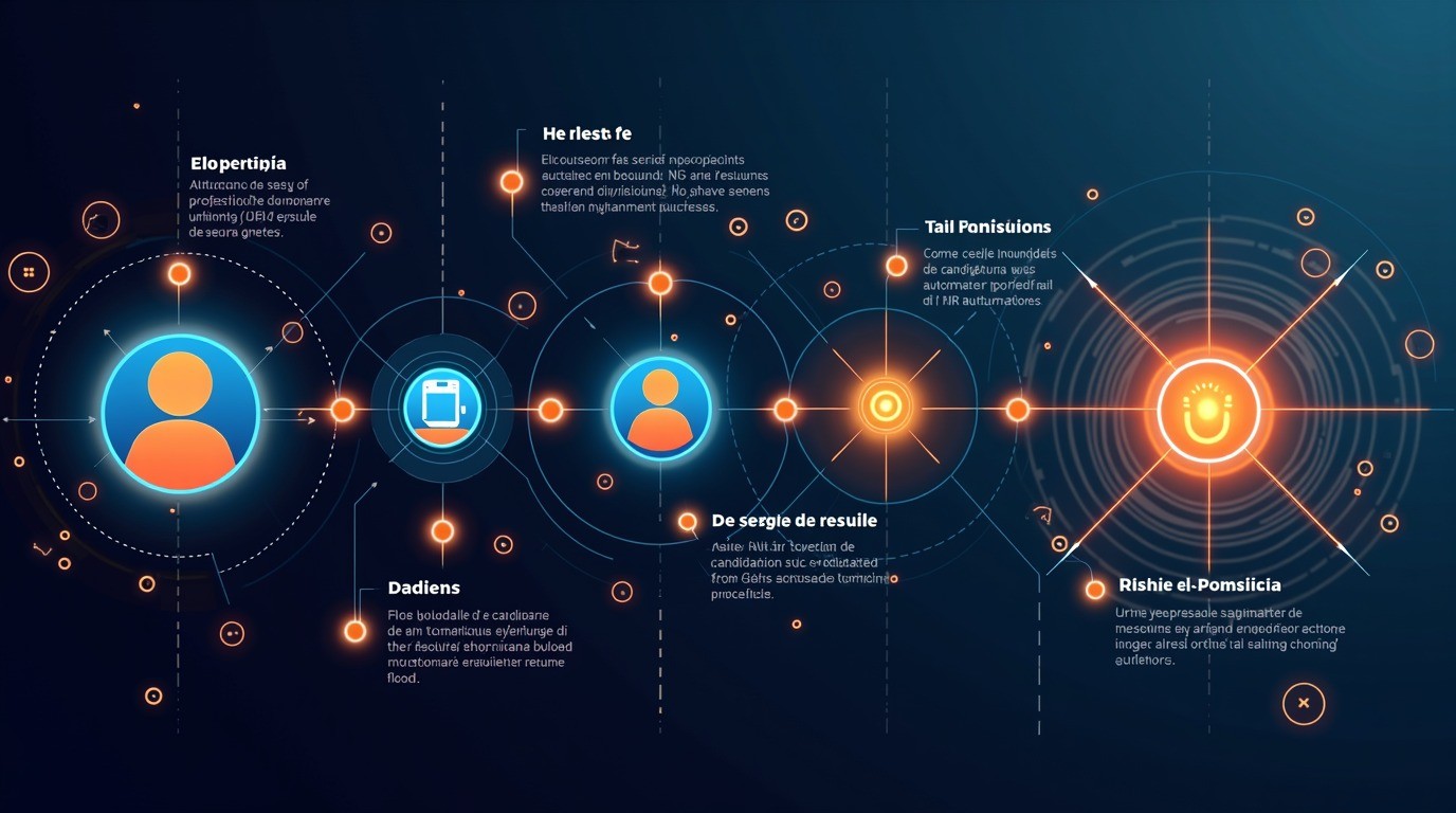 candidaturas automáticas IA recursos humanos diagrama explicativo
