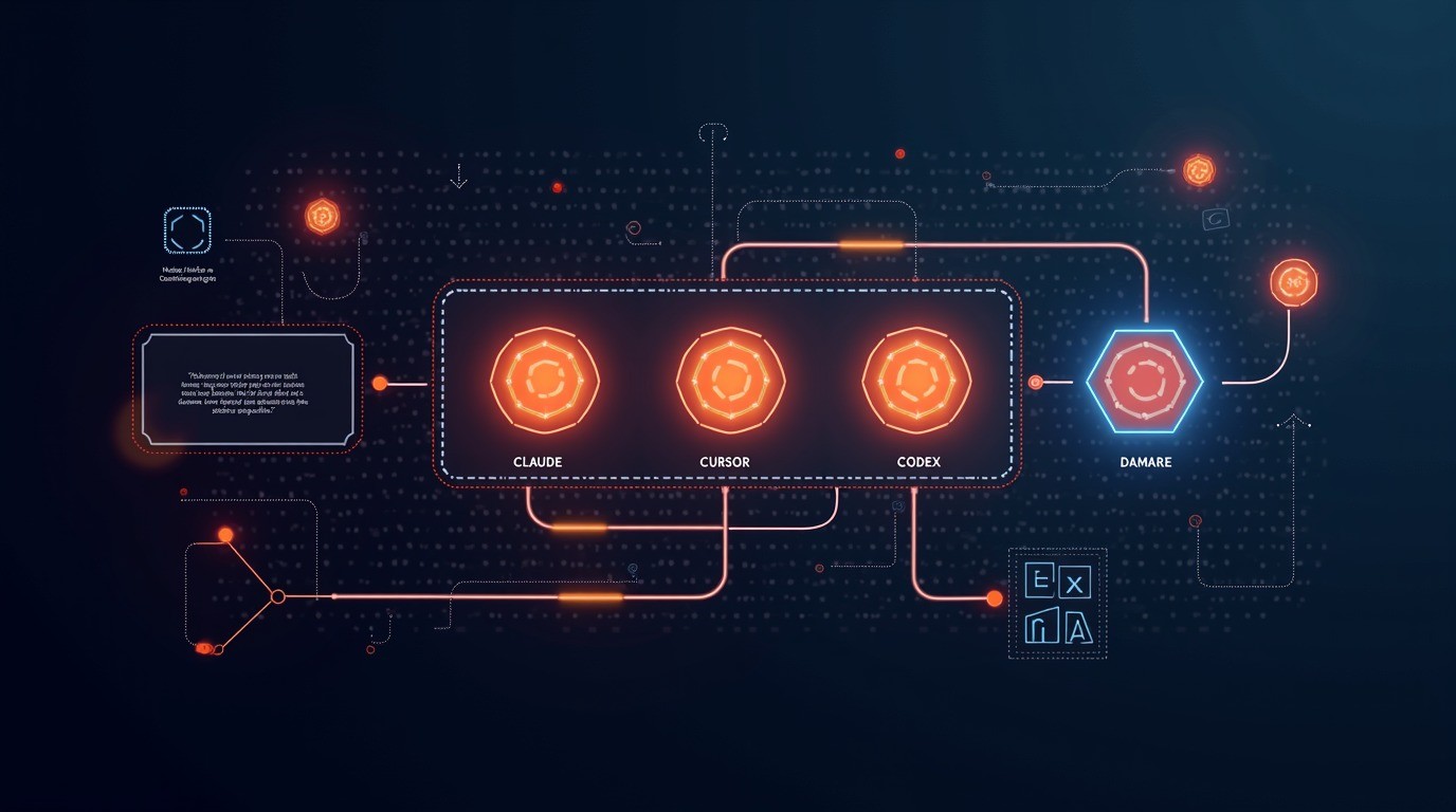 entorno de desarrollo agentico diagrama explicativo
