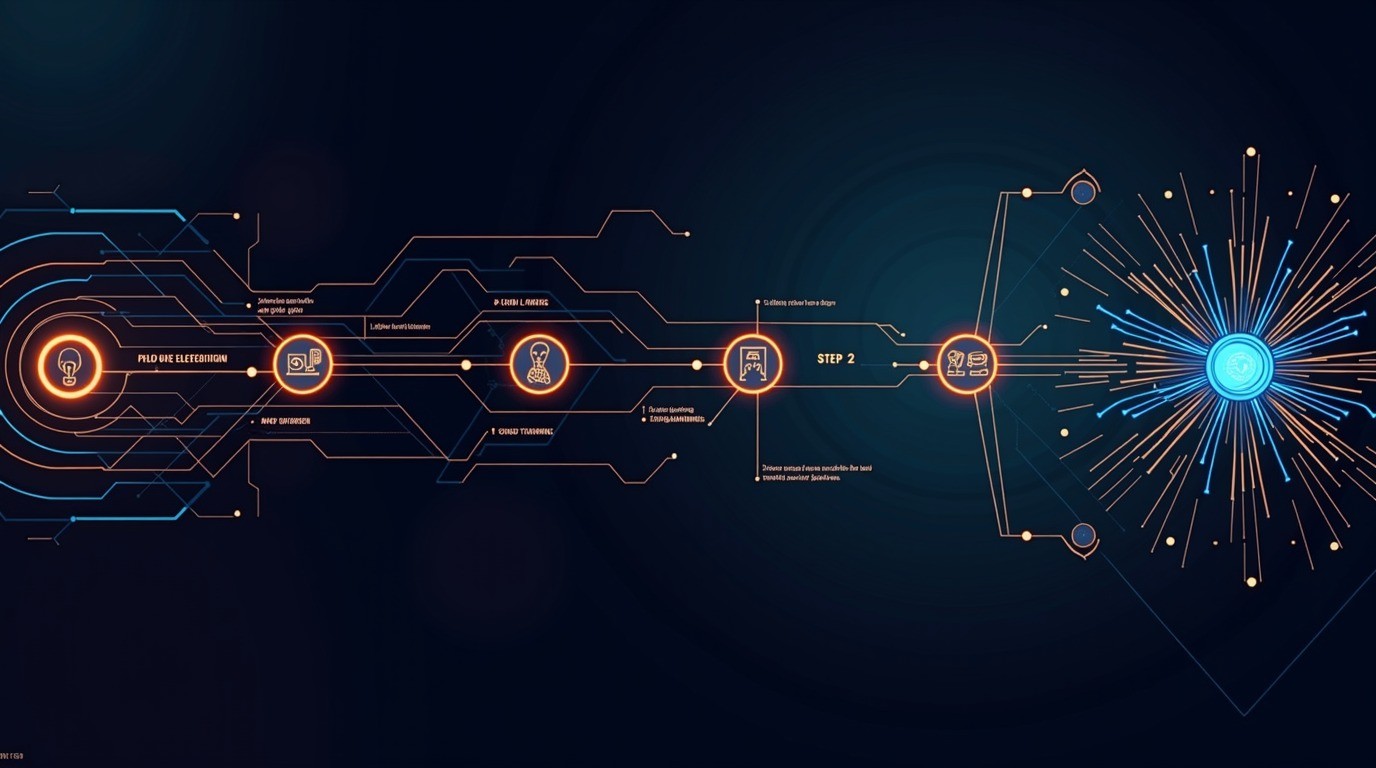 gemelo digital IA fallecido diagrama explicativo