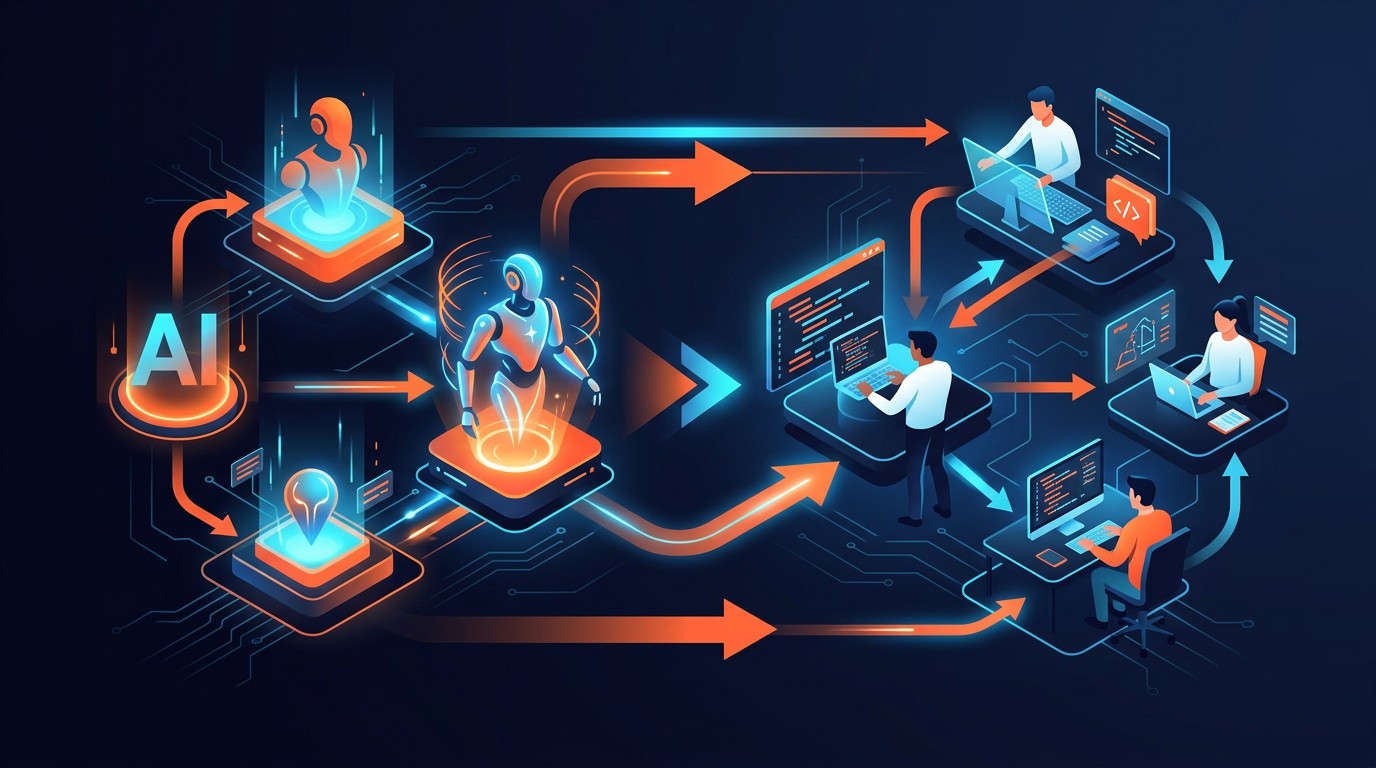 google código generado ia diagrama explicativo