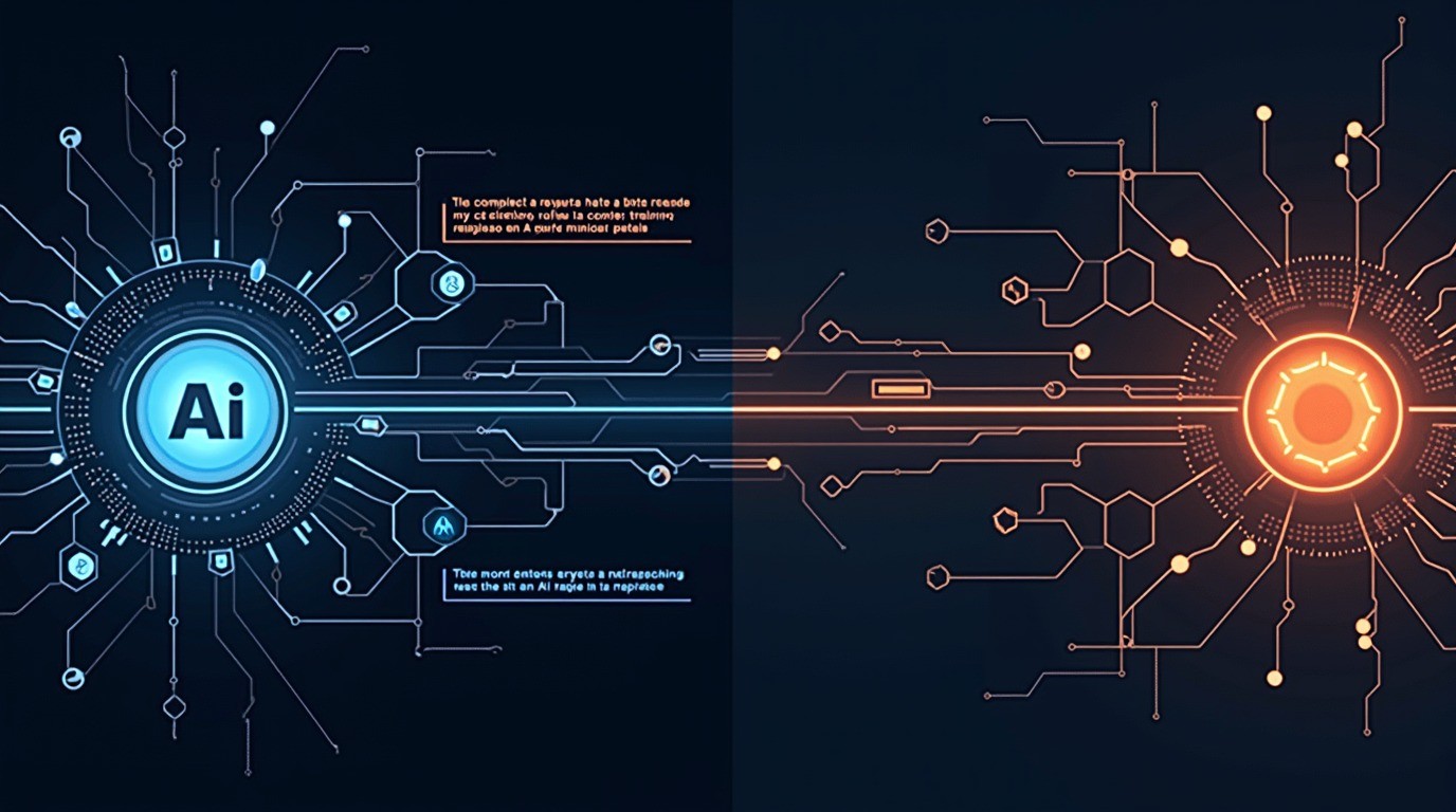 ia reemplaza trabajadores diagrama explicativo