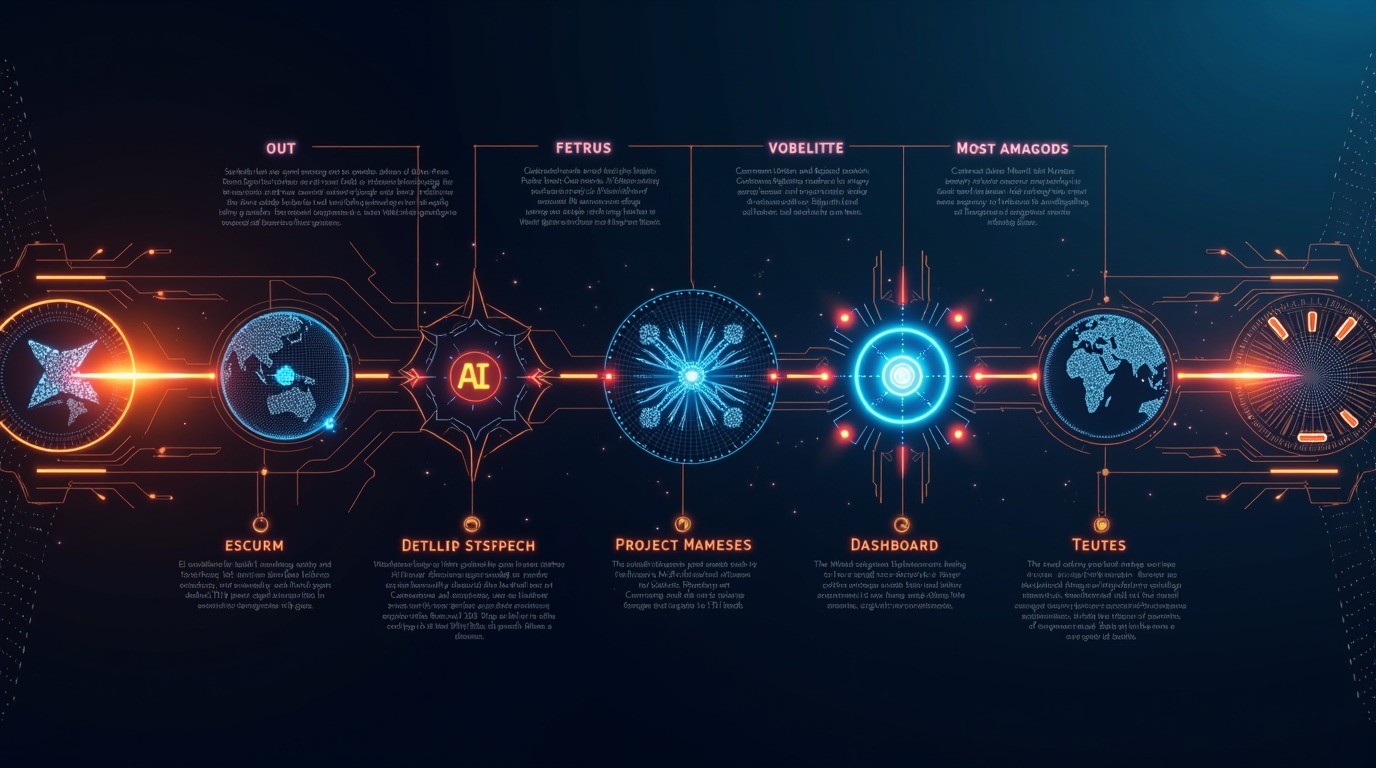 inteligencia artificial satélites vigilancia diagrama explicativo