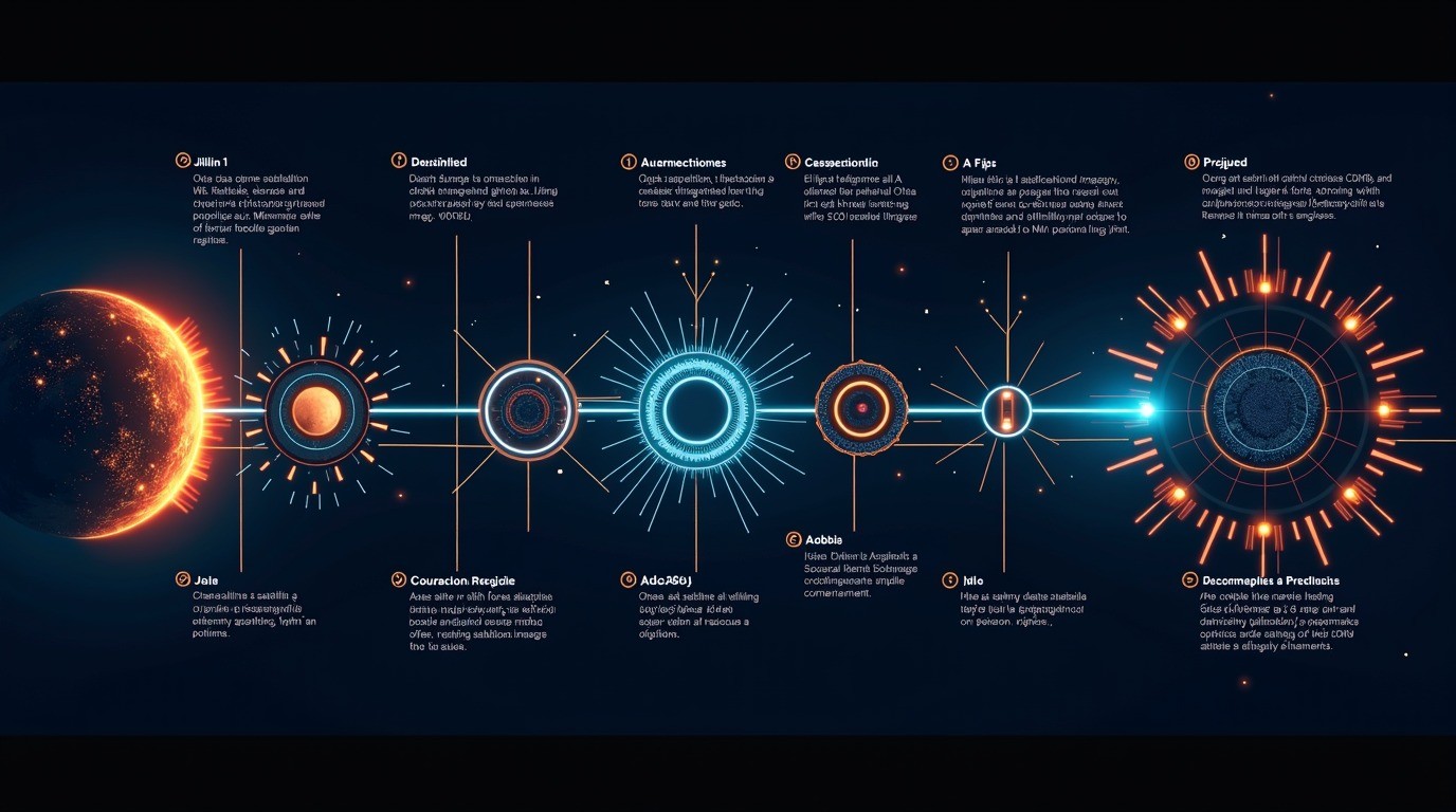 inteligencia satelital china irán diagrama explicativo