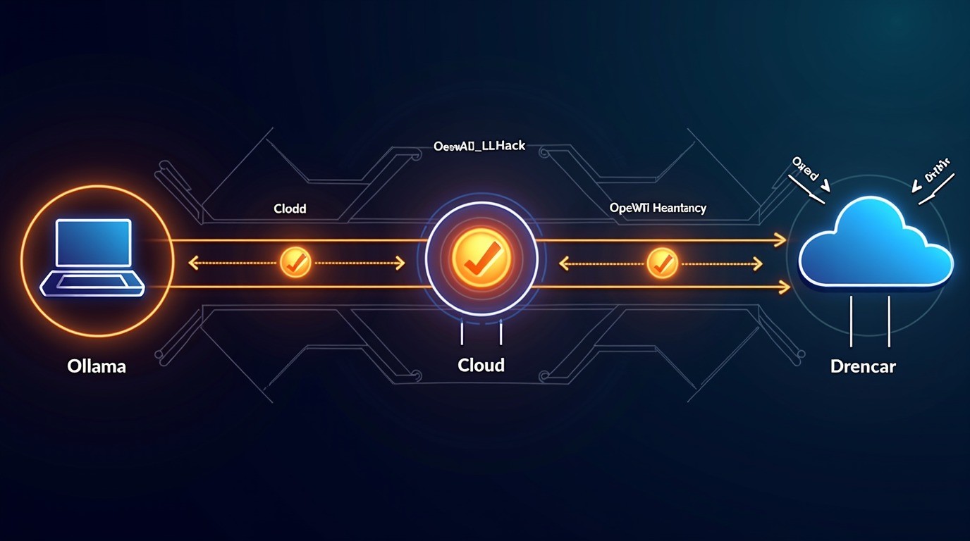 openclaw modelos locales instalación diagrama explicativo