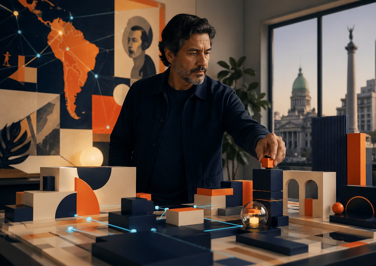 An OpenAI-linked news outlet appears to be entirely AI-generated - The site uses AI agents to reach out to sources and is openly critical of AI skeptics. - ilustracion