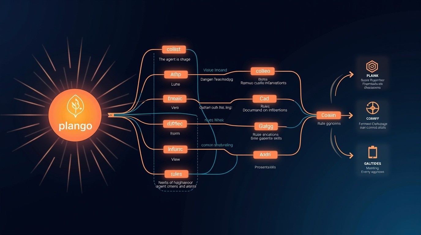 framework python plain diagrama explicativo