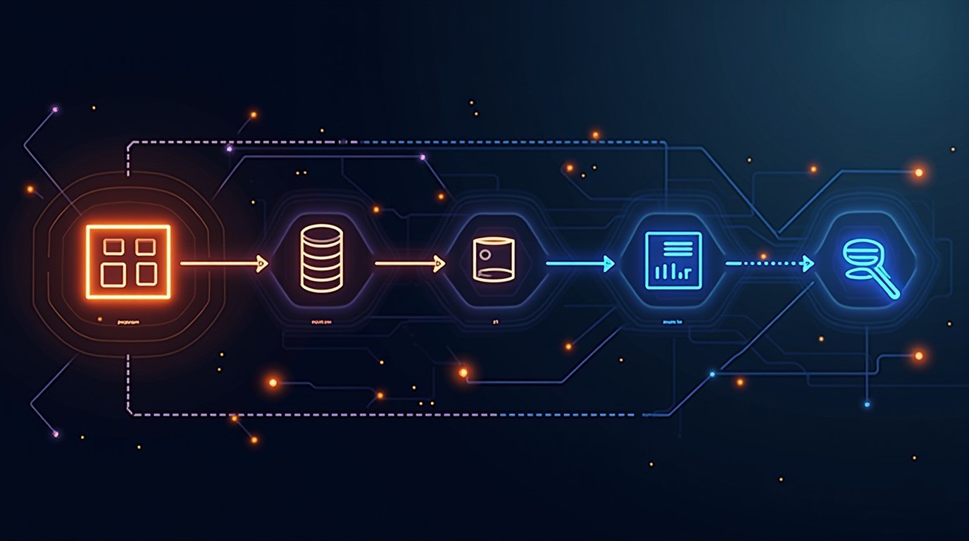 rastreo de agentes ia diagrama explicativo