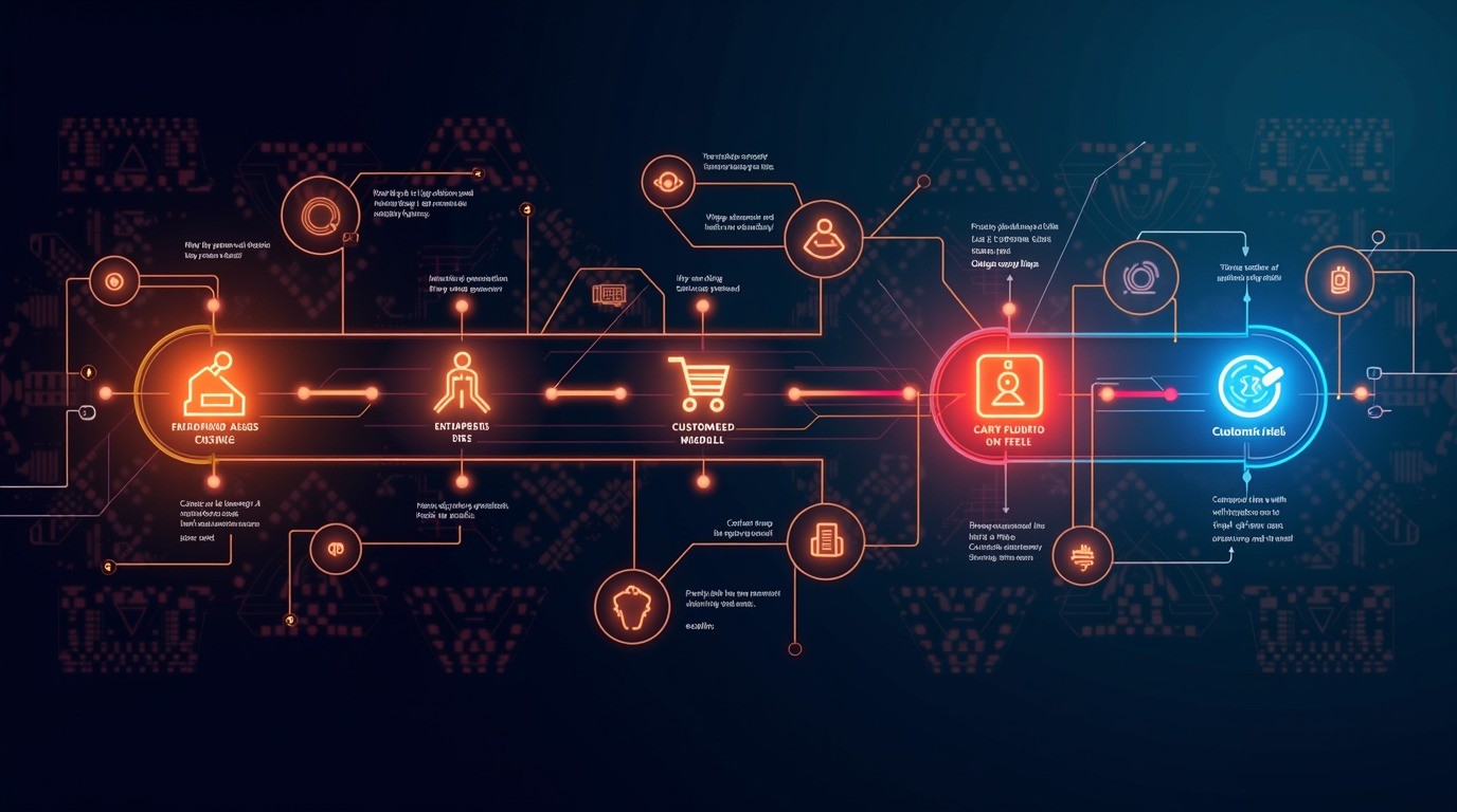 Quién paga: El caso del asistente IA de Target 2026 2 agentes ia compras online diagrama explicativo