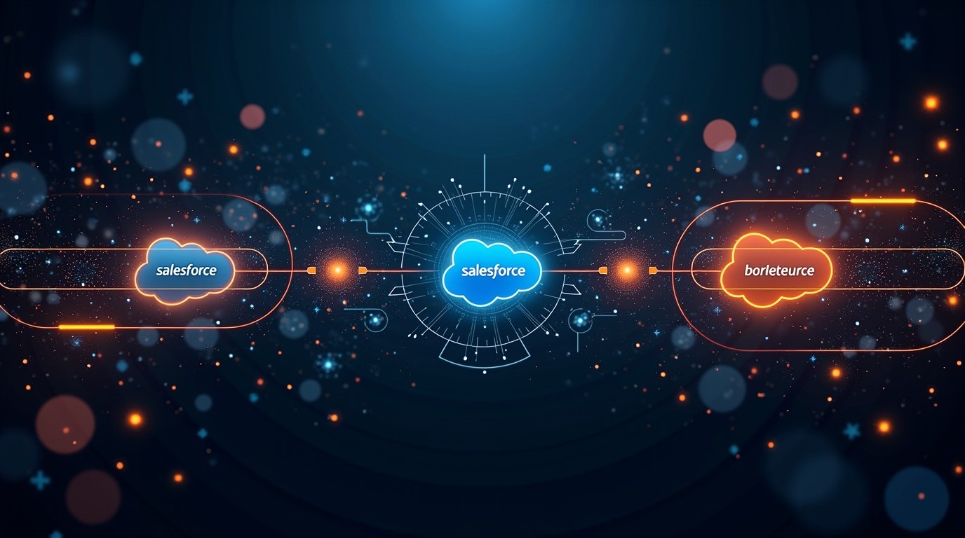 salesforce headless 360 diagrama explicativo