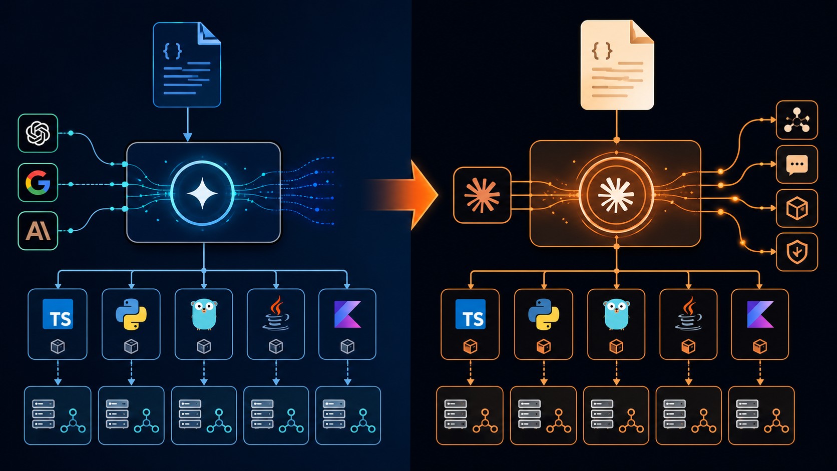 anthropic adquiere stainless diagrama explicativo