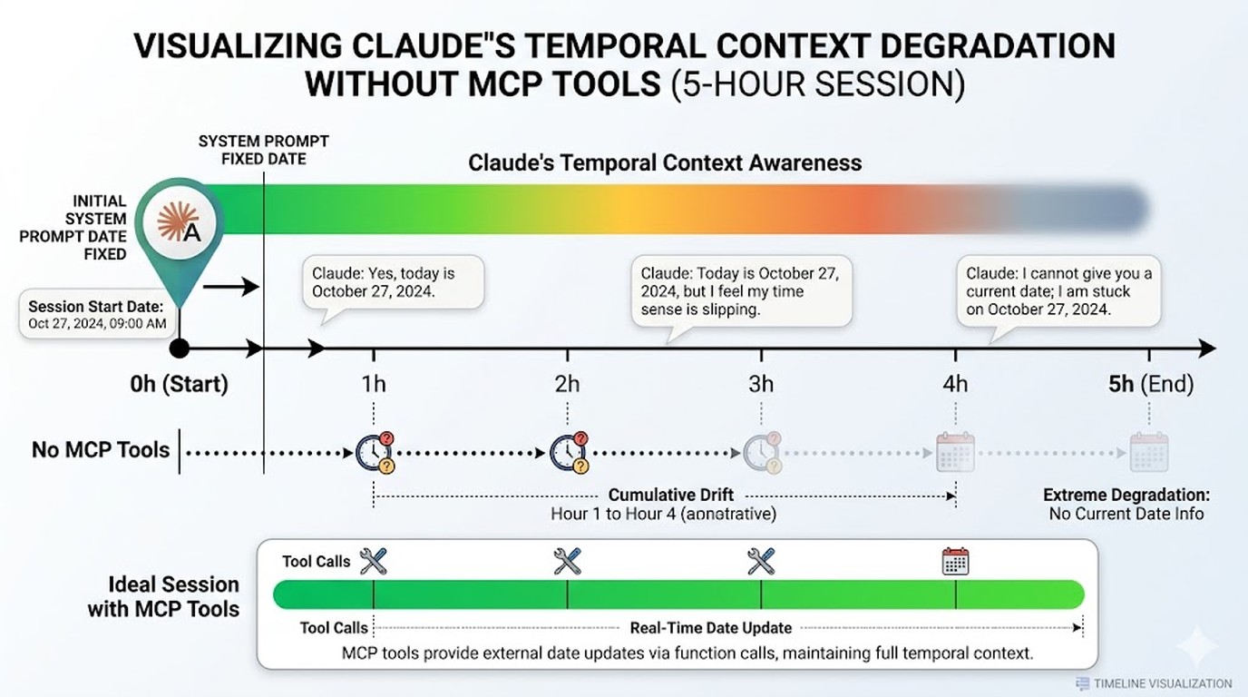 claude consciencia temporal límites diagrama explicativo