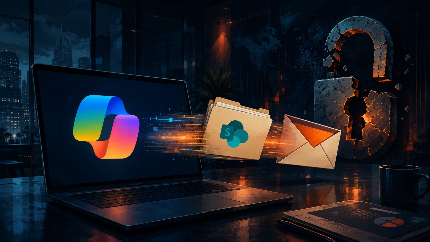 Microsoft Copilot Cowork Exfiltrates Files - ilustracion