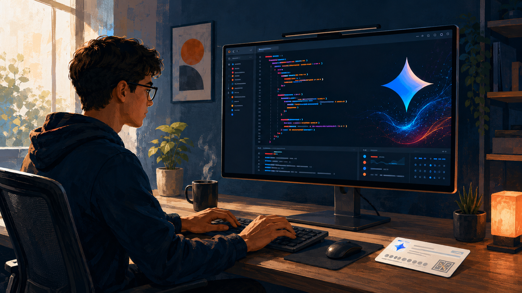 Cómo integrar la API de Google Gemini en tu proyecto (tutorial completo) 1 Cómo integrar la API de Google Gemini en tu proyecto (tutorial completo) — ilustración