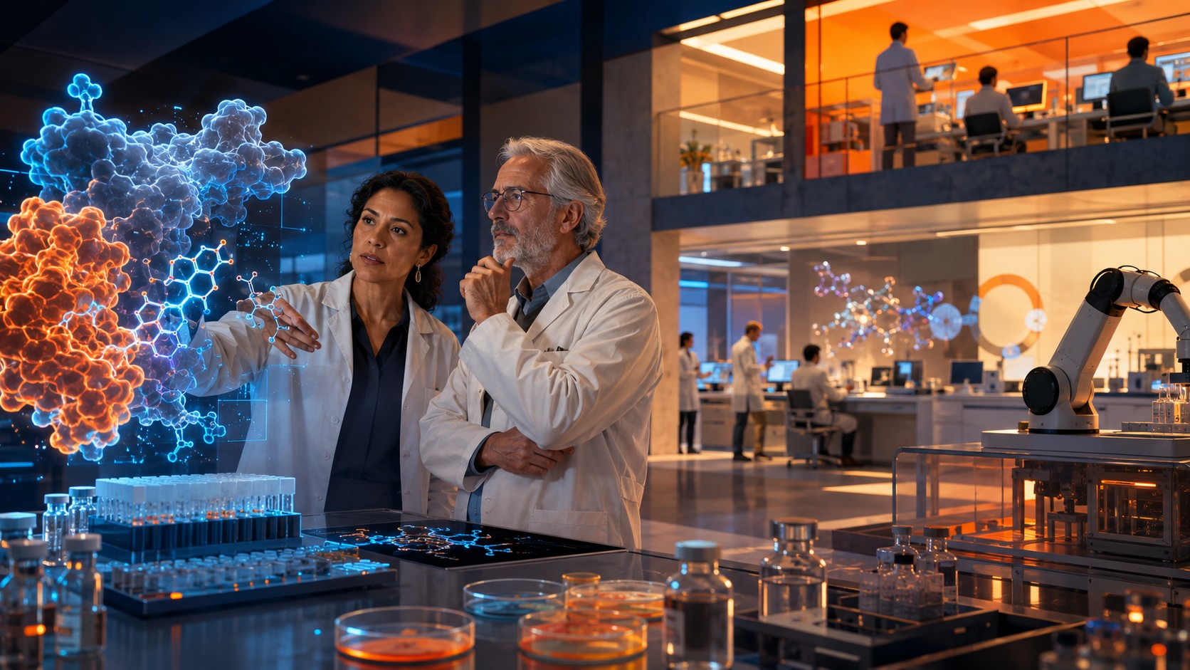 Alphabet's Isomorphic Labs raises $2.1 billion to scale AI drug discovery toward clinical trials - ilustracion
