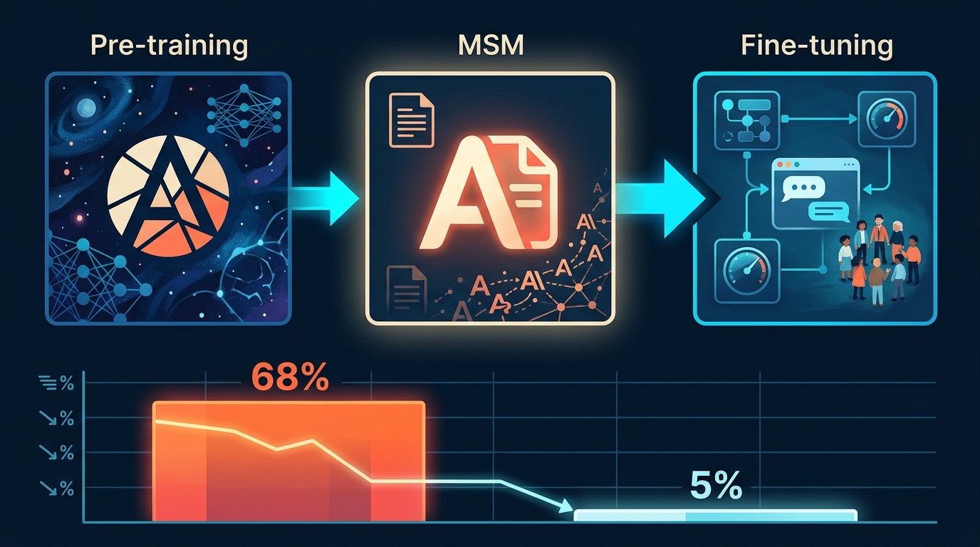 Anthropic researchers detail “model spec midtraining”, which adds a stage between pretraining and fine-tuning to improve generalization from alignment training - ilustracion