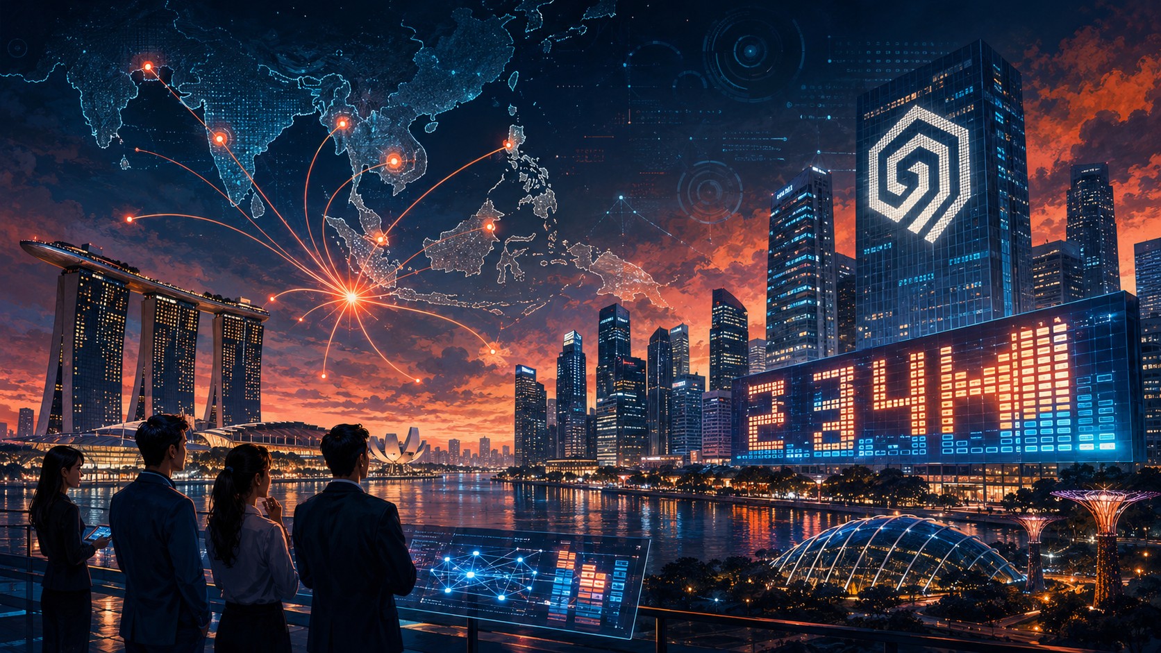 OpenAI abre su primer lab fuera de EE.UU. en Singapore 1 Singapore inks AI deals with Google, OpenAI as ChatGPT-maker commits $234 million to local ecosystem - ilustracion