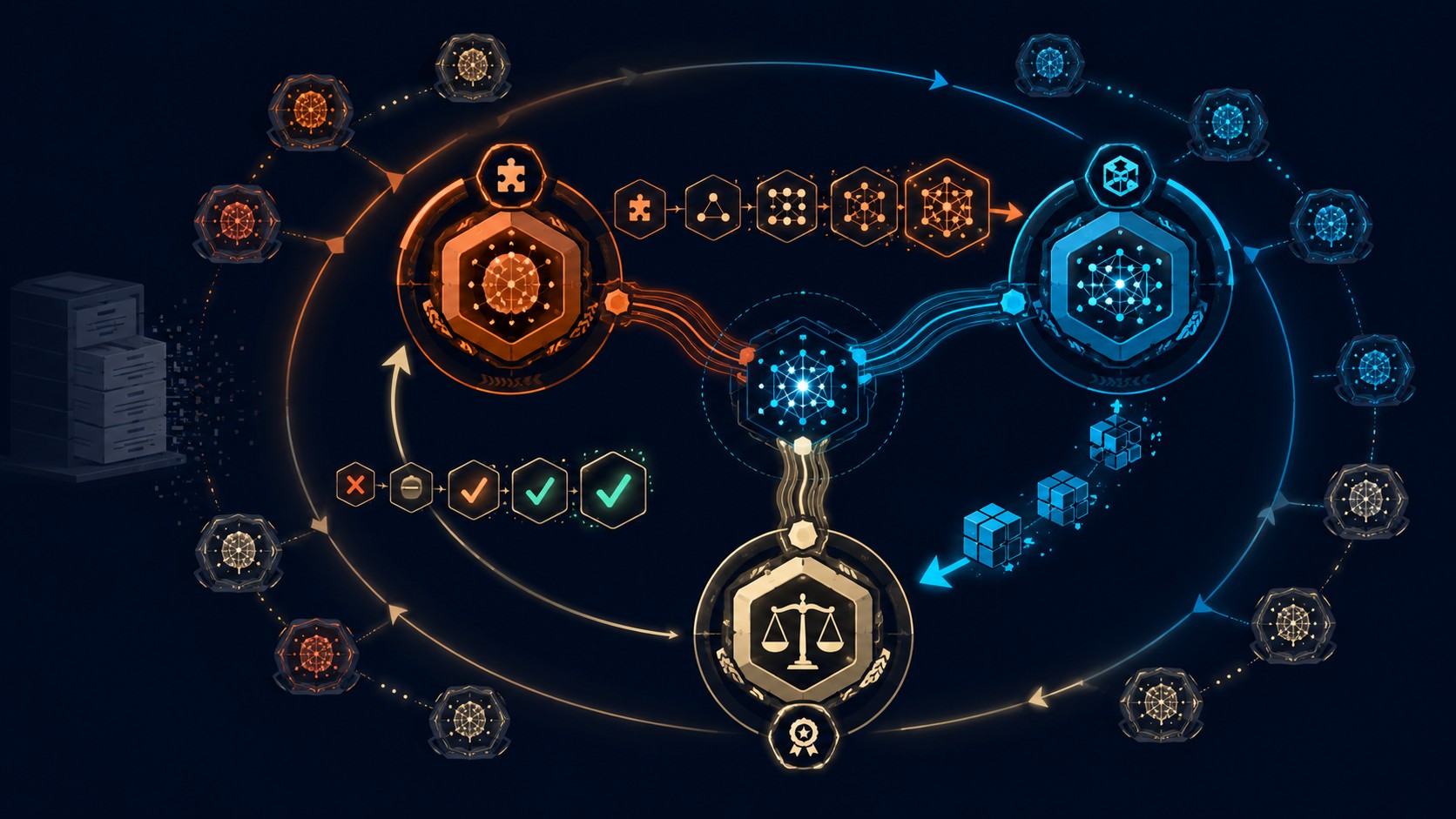 populora poblaciones llm evolución diagrama explicativo