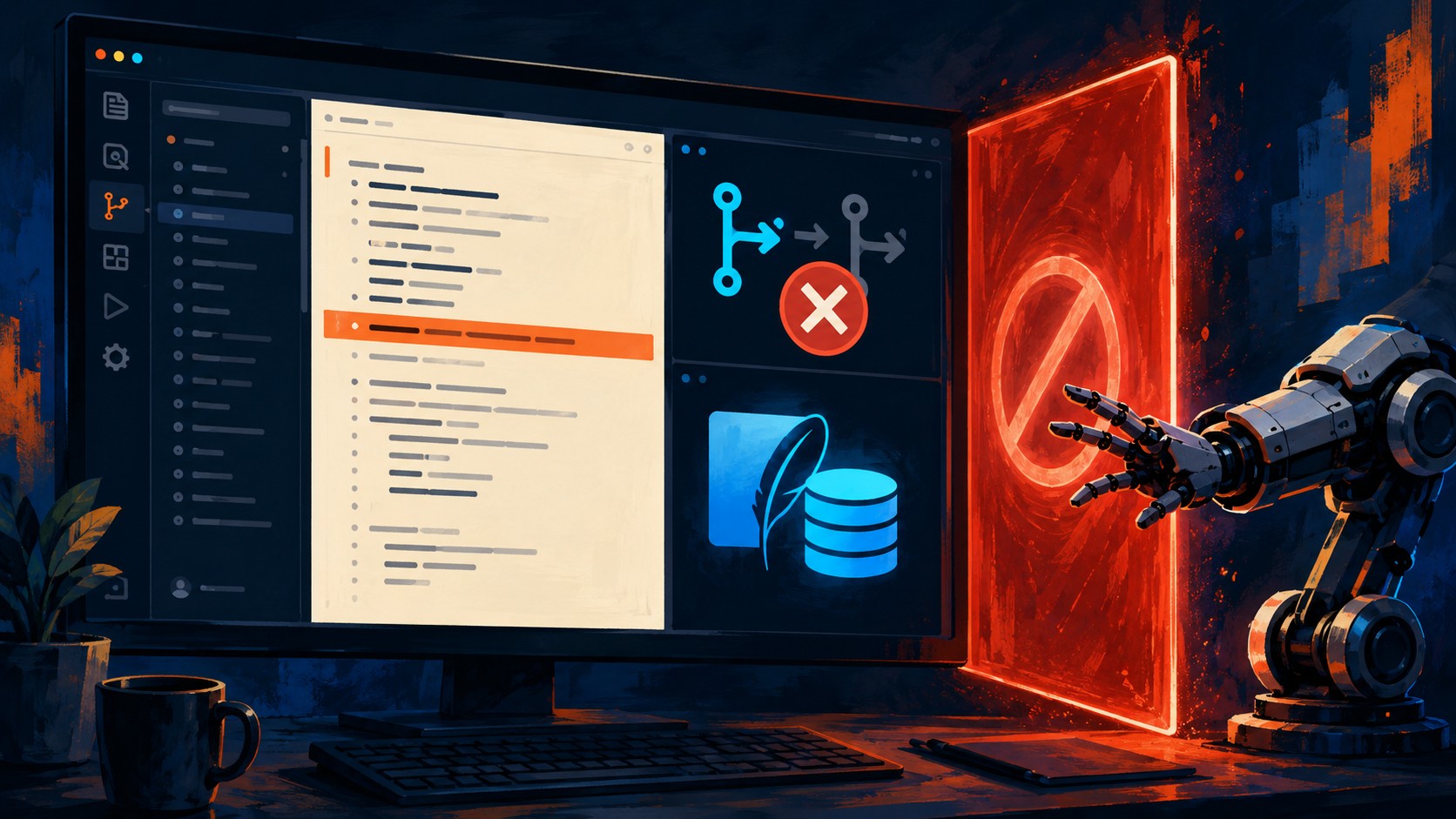 SQLite Does Not Accept Agentic Code - ilustracion