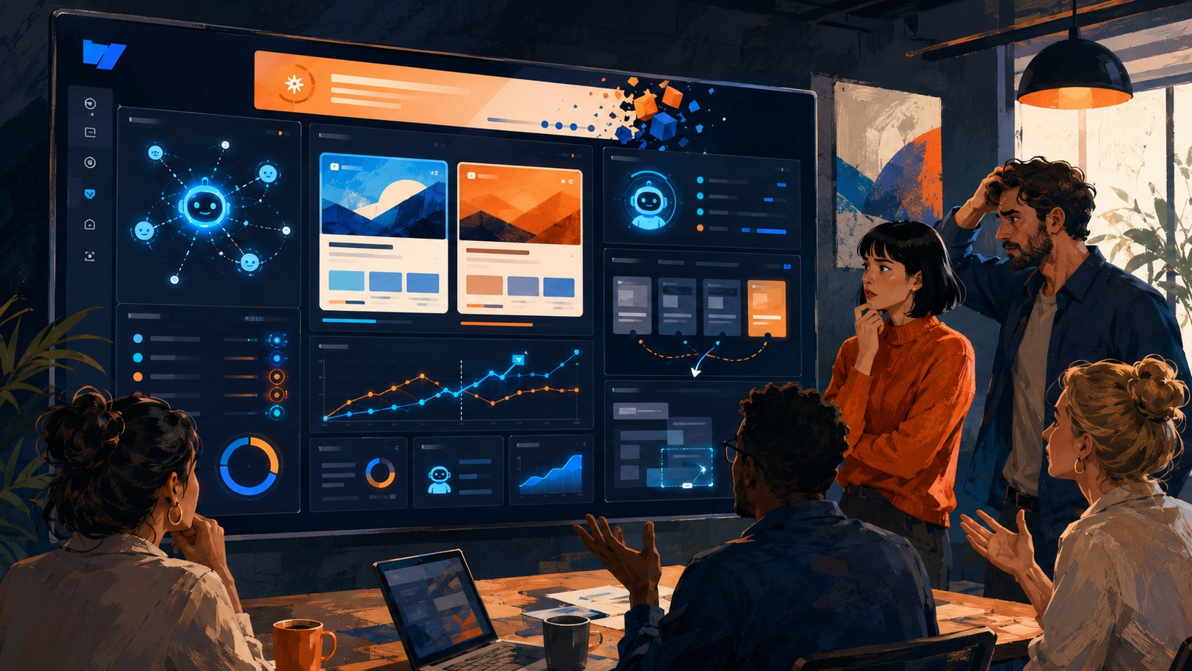 Evolving Webflow for the Agentic Web - ilustracion