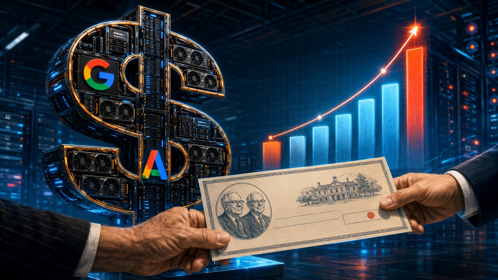 Alphabet Announces $80B Equity Capital Raise to Expand AI Infra and Compute - ilustracion