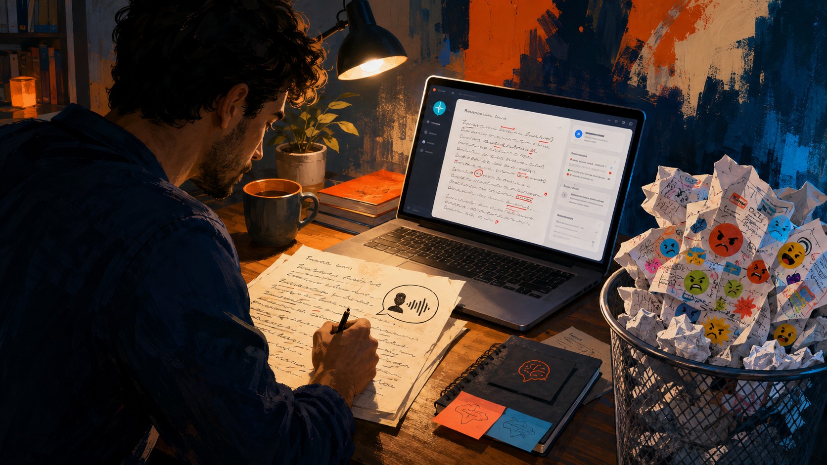 Blogging with an LLM Assistant - ilustracion