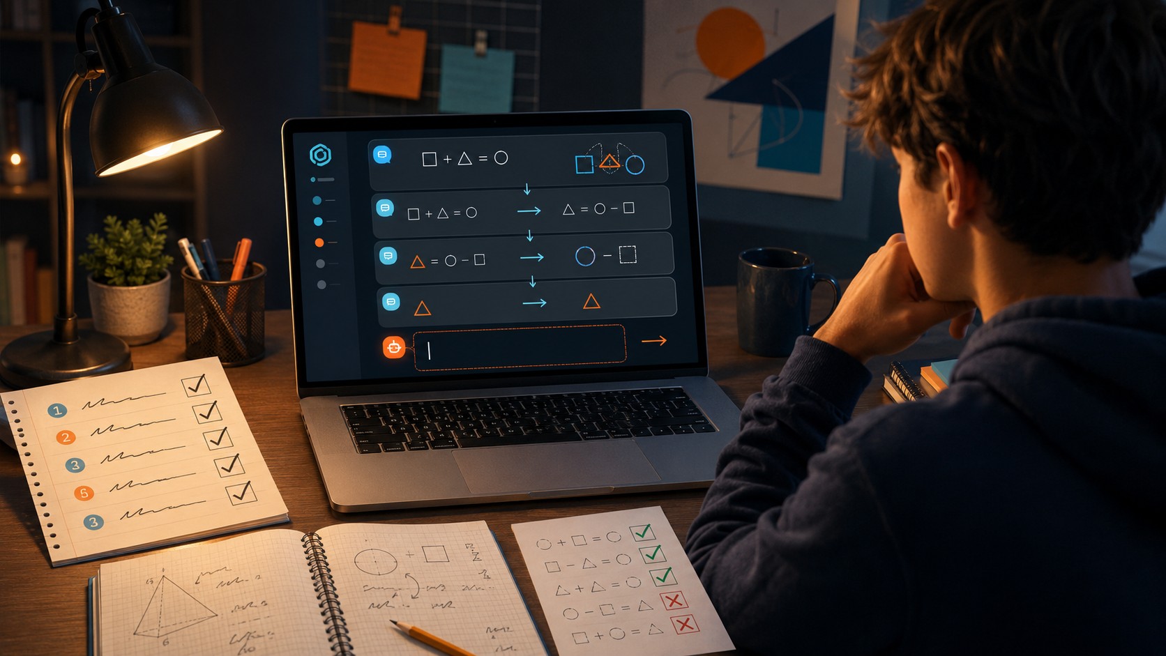 Has anyone else turned ChatGPT into a structured tutor instead of using it for quick answers? - ilustracion