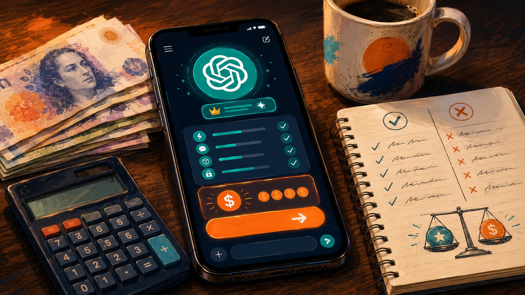 Does ChatGPT provide more value than its price suggests? - ilustracion