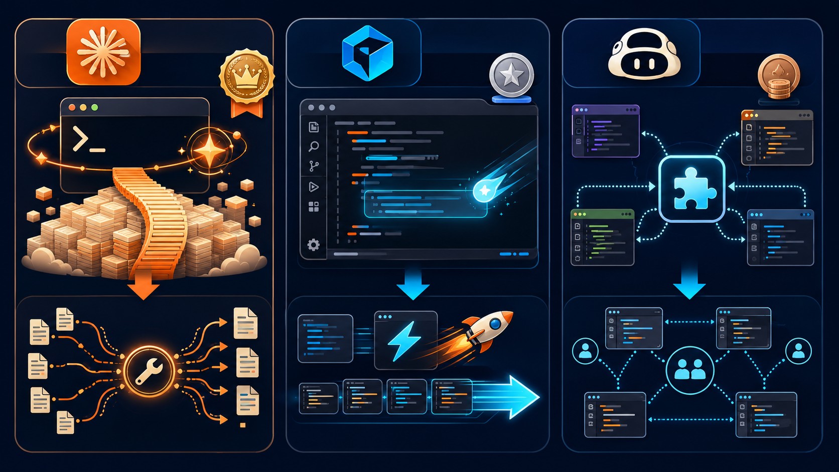Claude Code gratis: setup con Ollama y DeepSeek 2 instalar claude code gratis diagrama explicativo