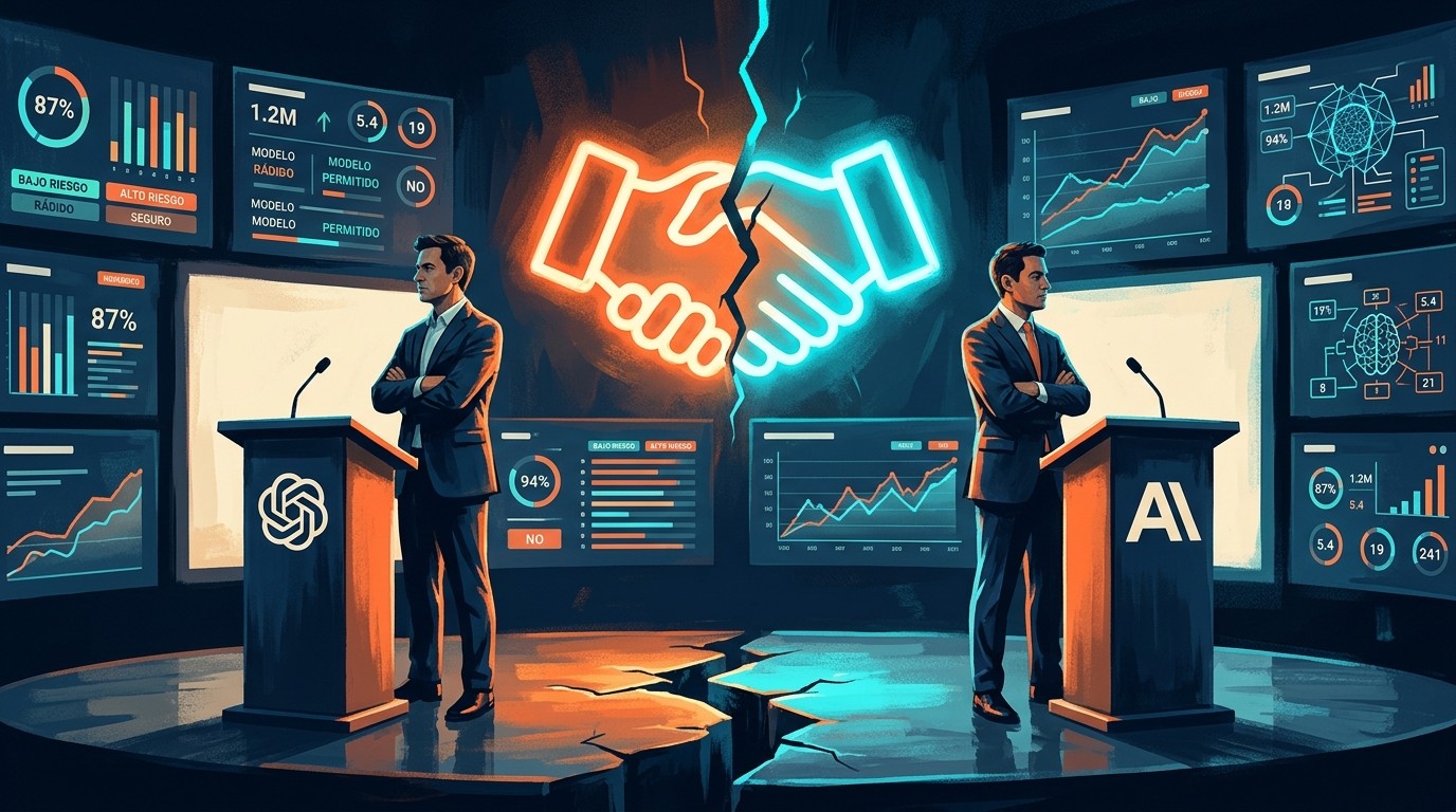 Dario Amodei on why he left Sam Altman and OpenAI: 'Why argue with someone' when you 'don't trust them' - ilustracion