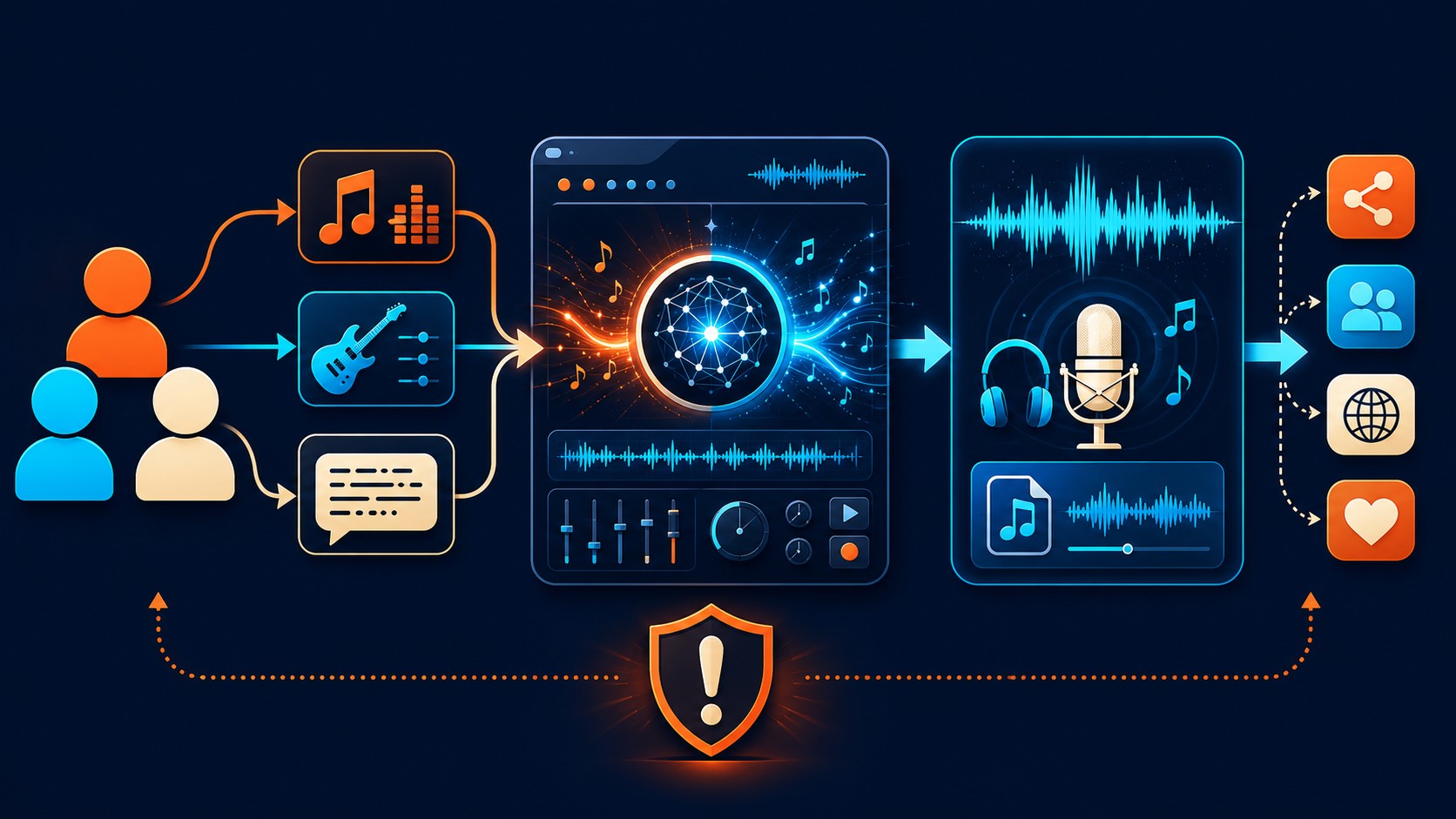 desafío musical suno diagrama explicativo