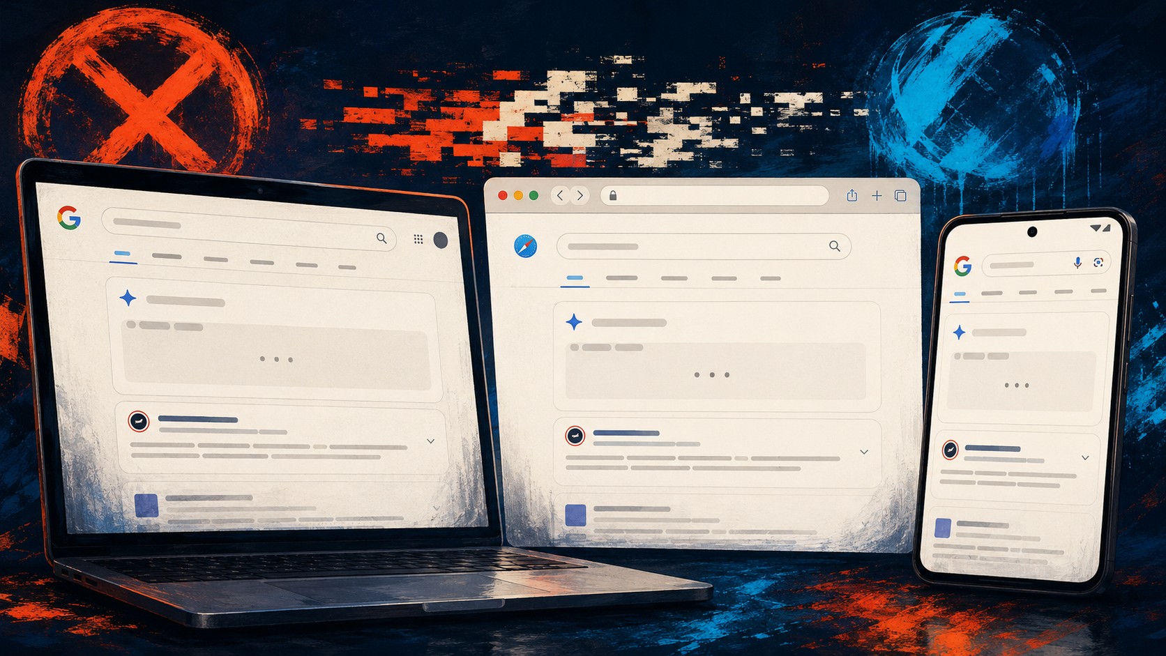 I gave Google AI a simple test and it gave me the wrong answer 3 times in a row in different browsers even though it said it would record the correct answer and remember it for future results. - ilustracion