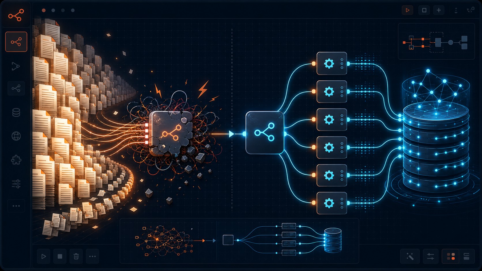 Scaling a document-based RAG workflow in n8n — am I reaching the limits of this architecture? - ilustracion