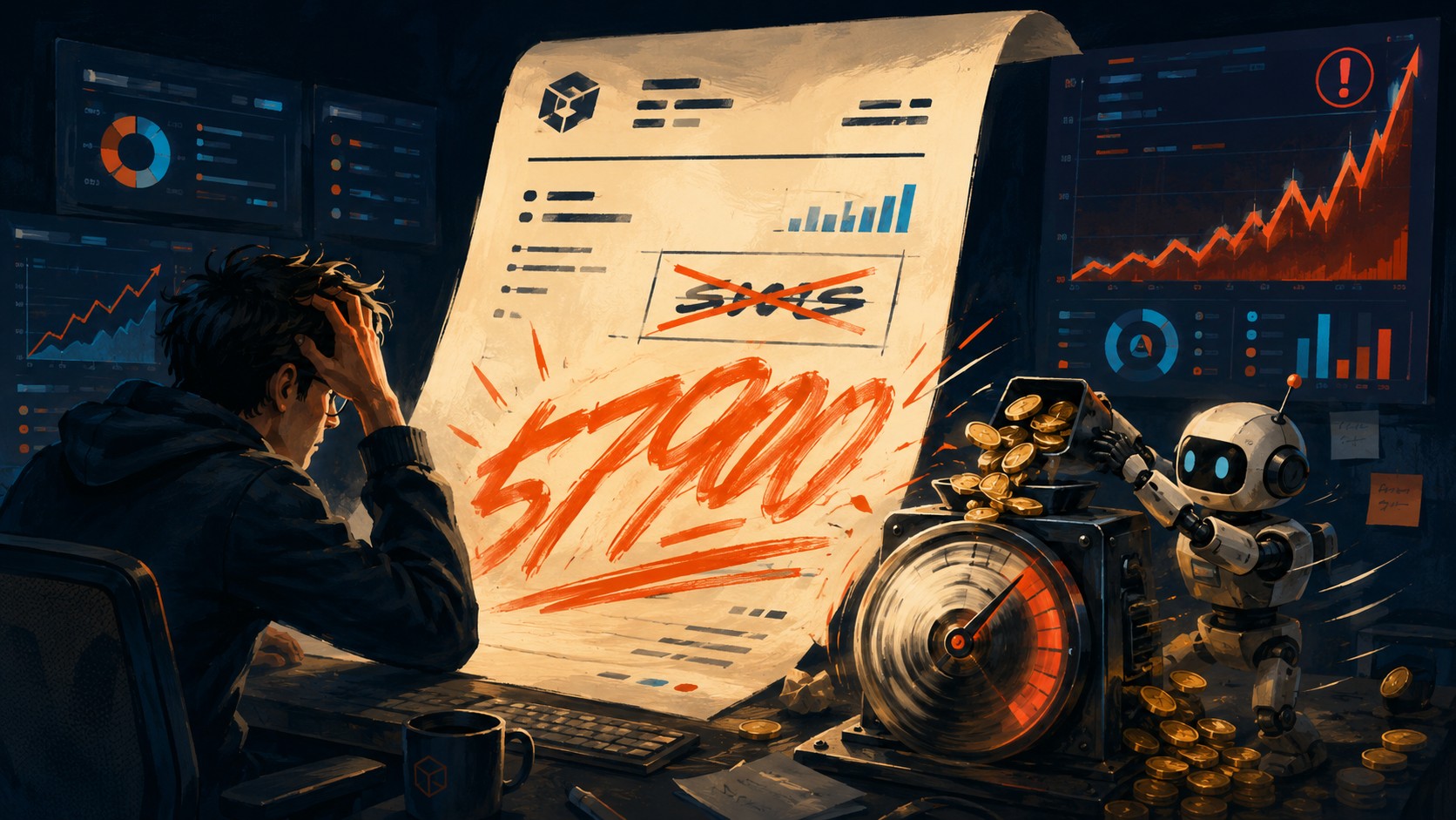 Our AI bills are subsidised, and I don't think many people have priced in what happens next - ilustracion