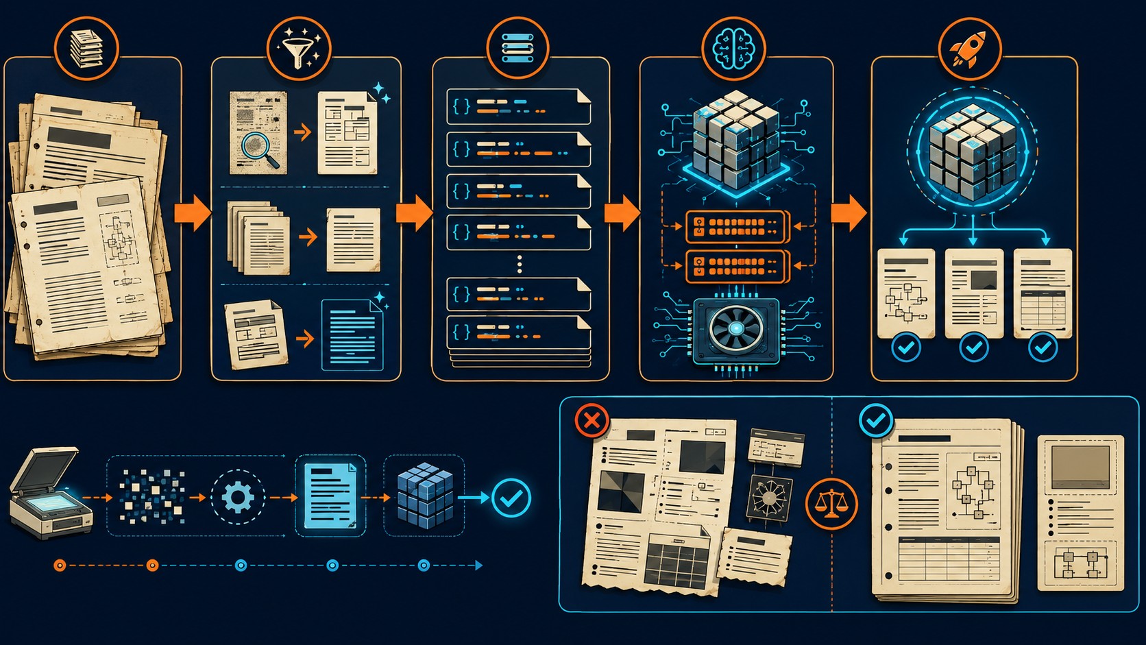 fine-tuning llm documentación diagrama explicativo