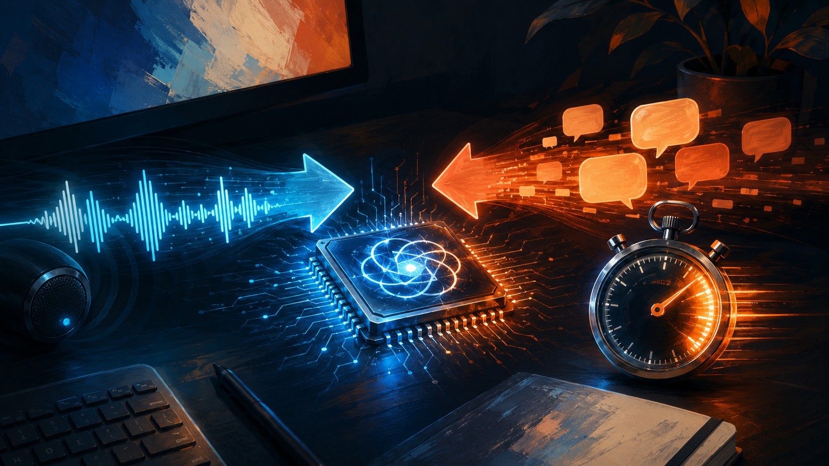 GPT-4o bidi-1: la nueva voz de OpenAI que entiende audio y texto a la vez - ilustracion