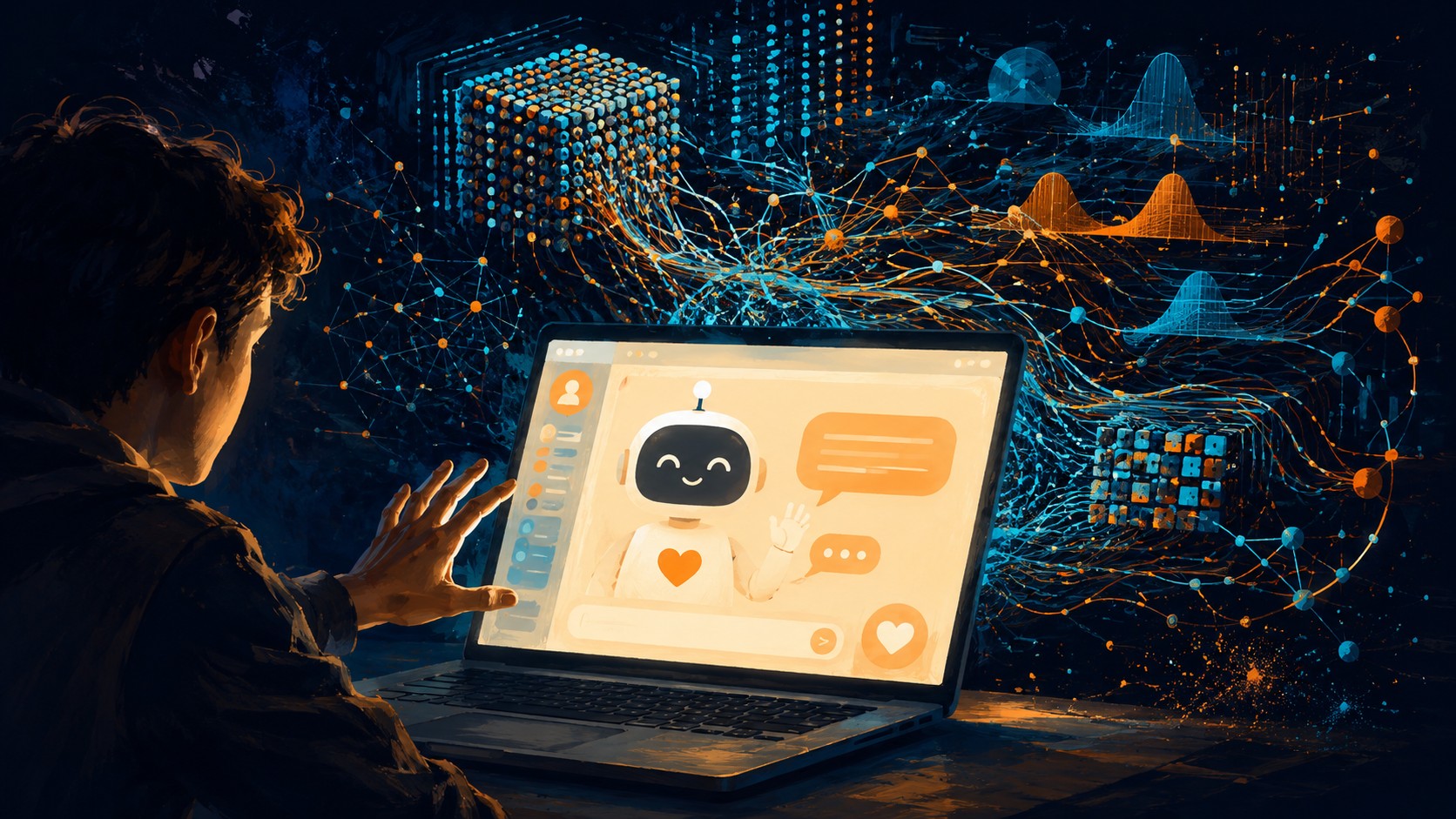 Artificial intelligence is not conscious - ilustracion