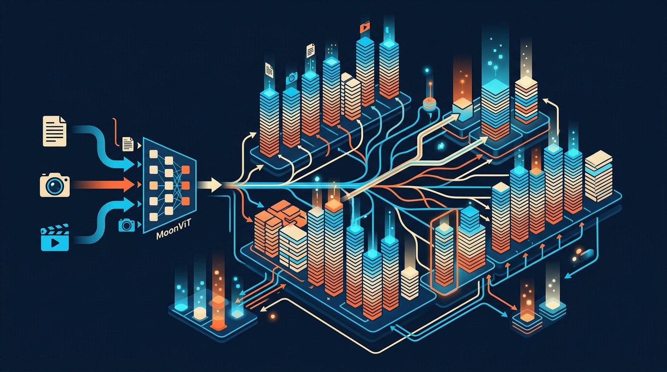 kimi k2.7 modelo ia diagrama explicativo