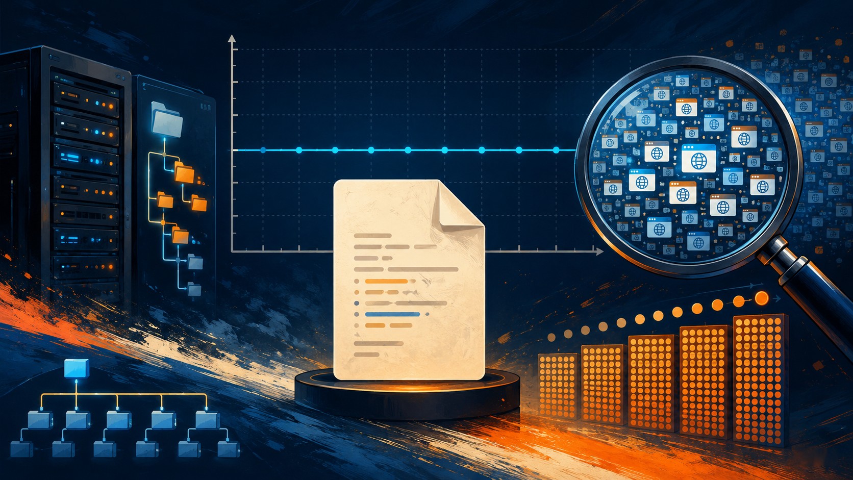 Does LLMs.txt impact your AI visibility and citations? No, according to 300k domain research - ilustracion