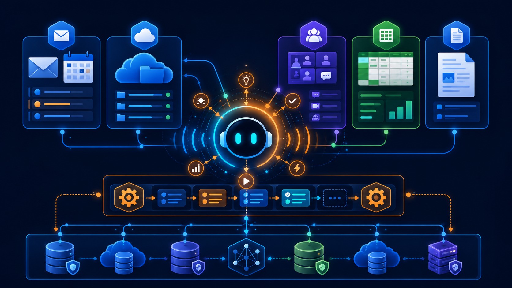 microsoft scout asistente ia diagrama explicativo