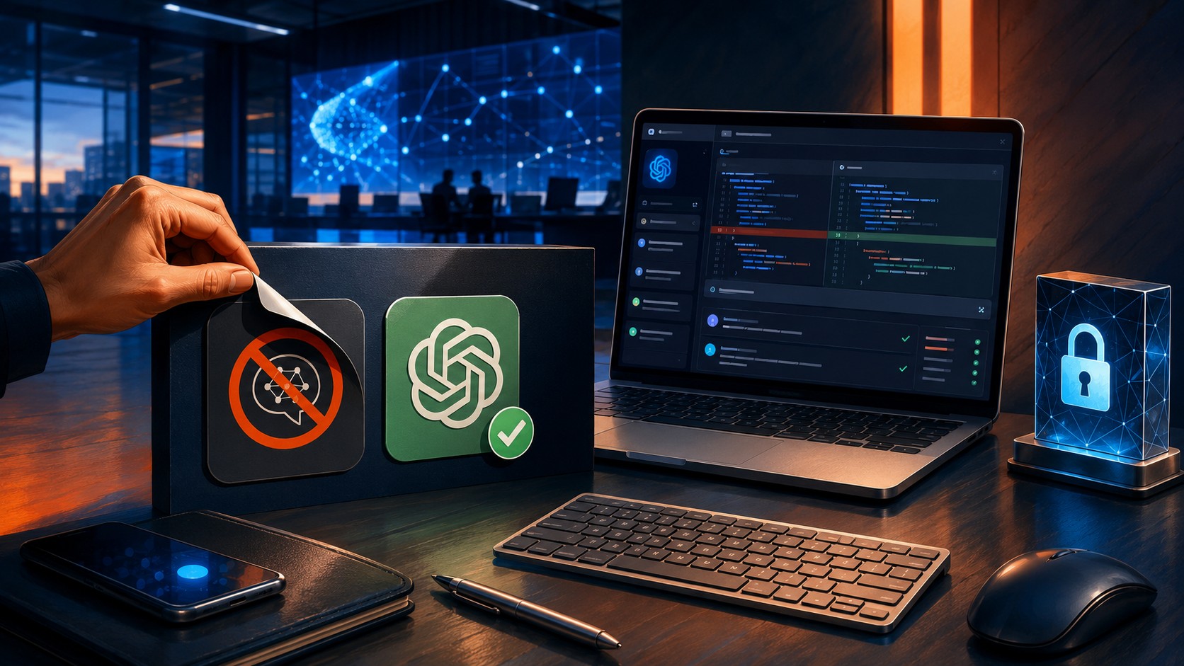 Samsung despliega ChatGPT Enterprise y Codex en 2026 1 OpenAI supplies ChatGPT Enterprise and Codex to Samsung Electronics globally - ilustracion