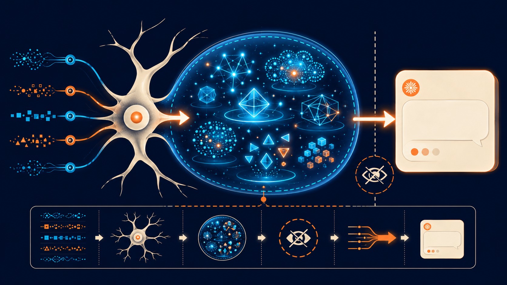 J-space: el mecanismo de acceso consciente en Claude 2 acceso consciente IA diagrama explicativo